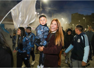 Magdalena Sierra inauguró obras en un club y en un polideportivo municipal de Villa Corina