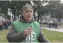 Claudio Arévalo, titular de ATE Provincia: “Axel Kicillof es hoy el candidato potable para ganarle a Milei”