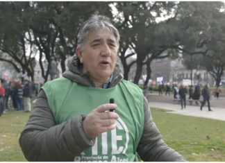 Claudio Arévalo, titular de ATE Provincia: “Axel Kicillof es hoy el candidato potable para ganarle a Milei”