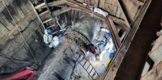 AySA finalizó la reparación de emergencia de una importante cañería en Bernal