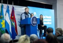 Otermín presentó el programa de abordaje de Salud Mental y Consumos Problemáticos del Gobierno de la Comunidad