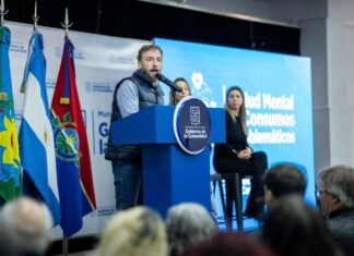Otermín presentó el programa de abordaje de Salud Mental y Consumos Problemáticos del Gobierno de la Comunidad