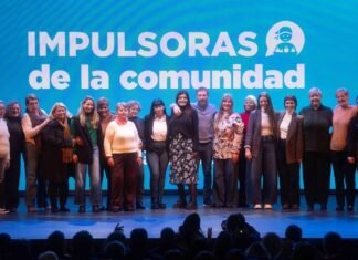 Otermín y Vilar presentaron el programa Impulsoras de la Comunidad