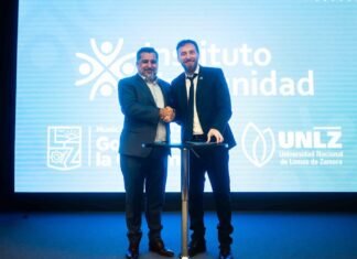 Otermín y Molea pusieron en marcha el Instituto Comunidad junto a la Universidad Nacional de Lomas de Zamora