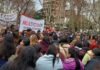 Tensión docente con Provincia: masivo reclamo de la Multicolor en Esteban Echeverría contra el ajuste y las condiciones edilicias