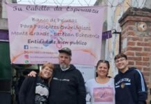 «Tu Cabello da Esperanza»: La red solidaria de Esteban Echeverría que confecciona pelucas para pacientes oncológicos