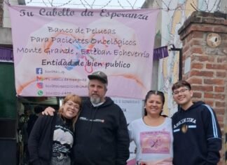 «Tu Cabello da Esperanza»: La red solidaria de Esteban Echeverría que confecciona pelucas para pacientes oncológicos