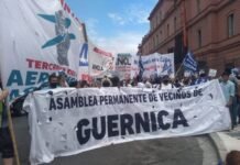 Mañana miércoles: Familias de Guernica se suman a la jornada nacional de lucha con un corte en el Puente Pueyrredón