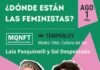 En Cultura del Sur: Sol Despeinada y Lala Pasquinelli vuelven a Temperley con «¿Dónde están las feministas?»