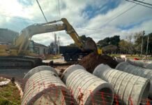 Histórica obra hidráulica en José Mármol: Almirante Brown sanea más de diez hectáreas y corrige una vieja falla de infraestructura