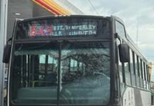 Reclamo en Lomas de Zamora: multitudinaria caravana de colectivos 541, 543, 544, 549, 561 y 562