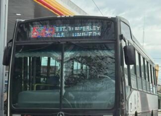 Reclamo en Lomas de Zamora: multitudinaria caravana de colectivos 541, 543, 544, 549, 561 y 562