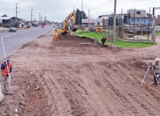 Brown avanza junto a la Provincia en la etapa final de la Ruta 4: construyen colectoras entre Burzaco y Malvinas Argentinas