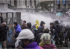 Tensión y represión en el Congreso: la protesta contra la Ley de Propiedad Privada terminó con heridos, balas de goma y gases