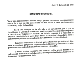 Junín se suma a la sangría libertaria en los concejos deliberantes