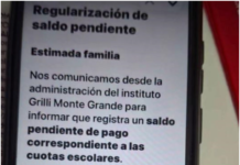 Alerta por phishing escolar en Monte Grande: detectan mails falsos a familias del Colegio Grilli