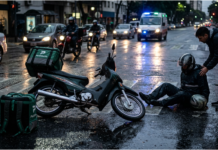 Crecimiento del delivery y siniestralidad vial: casi la mitad de los muertos en el tránsito son motociclistas