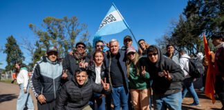 Carlos Balor acompañó a Kicillof en el lanzamiento del MDF Juventudes