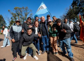 Carlos Balor acompañó a Kicillof en el lanzamiento del MDF Juventudes
