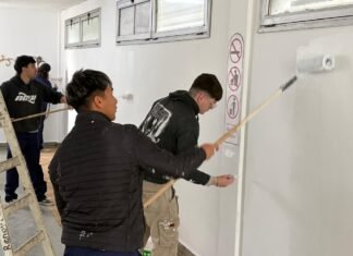 Avanzan las refacciones y los trabajos de puesta en valor en el Hospital Lucio Meléndez