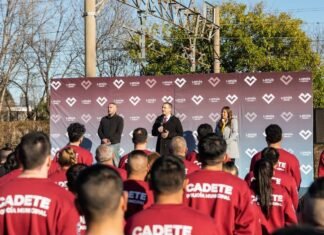 Lanús puso en marcha la Escuela de Policía Municipal: 120 cadetes inician su formación