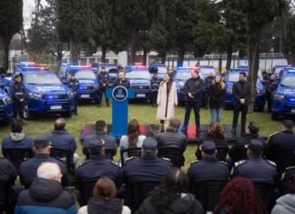 Lomas incorporó 40 nuevos móviles policiales para reforzar la seguridad en todos los barrios