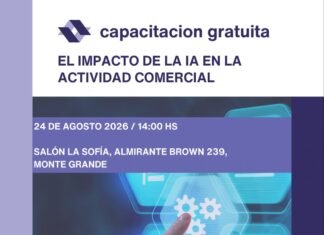 Comerciantes Unidos de Esteban Echeverría: Lanzan una capacitación gratuita en Inteligencia Artificial para comercios y emprendedores