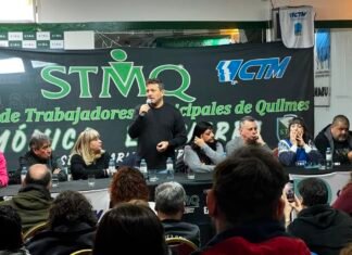 Municipales de Echeverría: Tras el plenario de FESIMUBO, Nélida Haye afirmó que “no sirve el paro, vamos a innovar la metodología de protesta”
