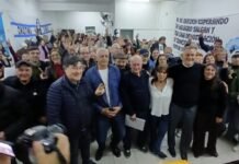 Zannini, Parrilli, Teresa García y Castagneto junto a Pietragalla en Monte Grande: Exigieron la libertad de Cristina y cruzaron con dureza la interna peronista