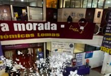 Apabullante triunfo de la Franja Morada en Ciencias Económicas de Lomas de Zamora