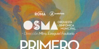 Noche de gala en el Teatro Roma: la Orquesta Sinfónica Municipal de Avellaneda presenta «Primero fue el canto»