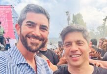 Gabriel Berrozpe, tras el plenario del MDF: «Axel Kicillof se puso a disposición de lo que el pueblo decidió, candidato a presidente»