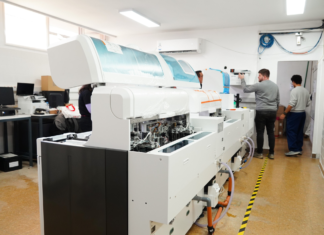 Salud municipal: Esteban Echeverría moderniza el laboratorio del Hospital Santamarina con tecnología de última generación