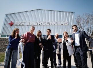 Ezeiza: Kicillof y Granados inauguraron obras para reforzar la seguridad y el sistema de salud