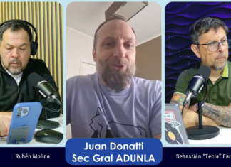 Juan Donati de ADUNLa: “Hoy un docente tiene que ir a vender a la feria o manejar una aplicación para sobrevivir”