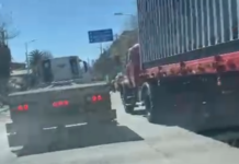 Dock Sud: reclaman ordenamiento del tránsito pesado sobre el corredor Ingeniero Huergo por el peligro para vecinos y peatones