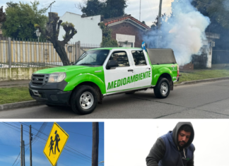 Obras, salud y economía social: Esteban Echeverría desplegó nuevos operativos de señalización vial, fumigación y venta de garrafas sociales