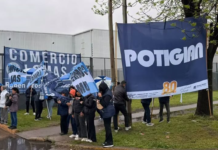 Conflicto laboral en 9 de Abril: despidos masivos en Potigian y marcha del gremio mercantil en Esteban Echeverría