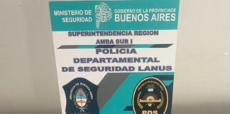 Lanús: detienen a un hombre tras un allanamiento por amenazas con armas de fuego