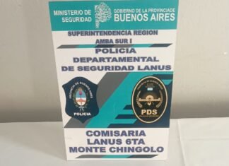 Lanús: detienen a un hombre tras un allanamiento por amenazas con armas de fuego