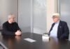 Jorge Ferraresi recibió a Emir Sader, asesor de Lula y del PT