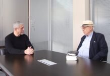Jorge Ferraresi recibió a Emir Sader, asesor de Lula y del PT