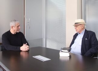 Jorge Ferraresi recibió a Emir Sader, asesor de Lula y del PT