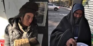 Un joven de Monte Grande visibiliza a vecinos en situación de calle y llama a la solidaridad