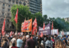 La quinta marcha educativa estuvo dominada por aparatos