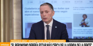 Fernando Gray cuestionó el impacto del ajuste, anunció medidas locales para jubilados y no descartó ser candidato en 2027