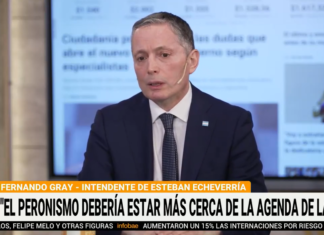 Fernando Gray cuestionó el impacto del ajuste, anunció medidas locales para jubilados y no descartó ser candidato en 2027
