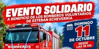 Bomberos Voluntarios de Esteban Echeverría organizan un festival solidario para equipar su nuevo Móvil 53