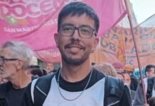 «Aceptar un 6% a espaldas de las bases es una burla»: Facundo Sandoval de SUTEBA Multicolor Brown confirmó un paro de 48 horas