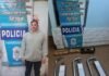Almirante Brown recuperó luminarias led robadas que se vendían por Facebook Marketplace y hay un detenido